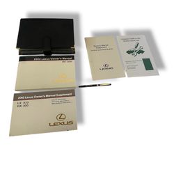 2002 Lexus LX470 / Rx300  Owners Manual Set With Case