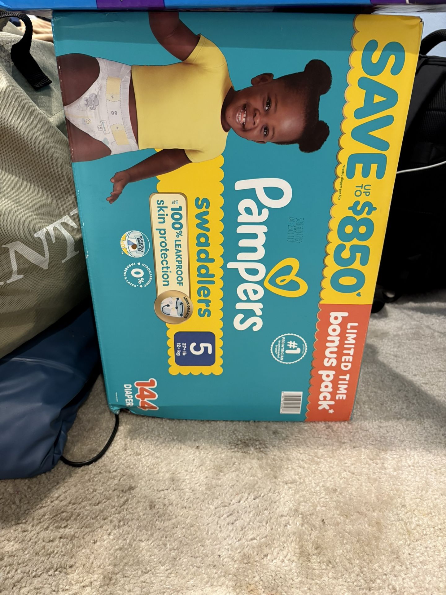 Pampers Swaddlers SIZE 5