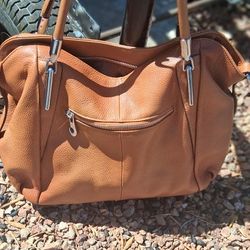 Heche Leather Handbag