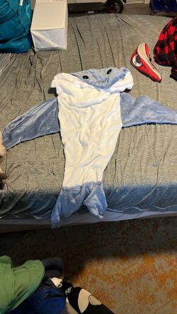 Shark Jumpsuit Pajamas  (never Worn)