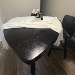 High dining room table 