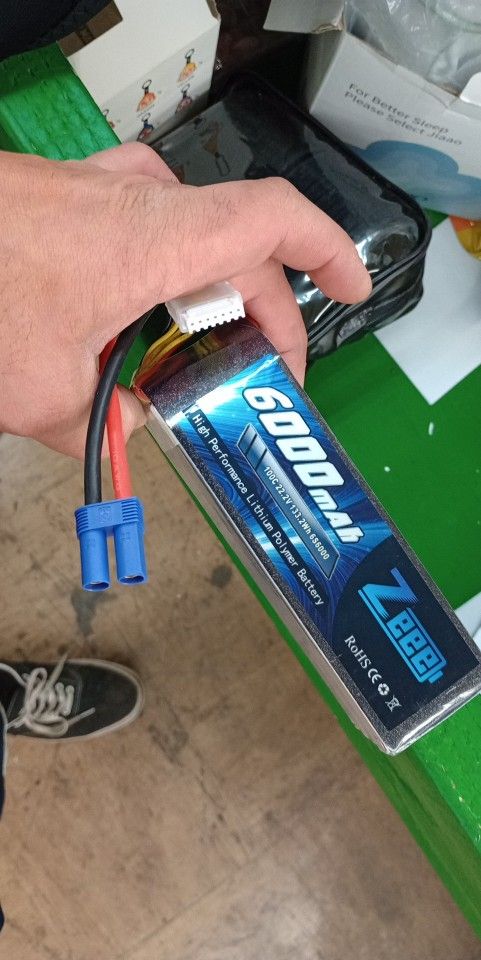 High Performance Lithium Battery 6000mah
