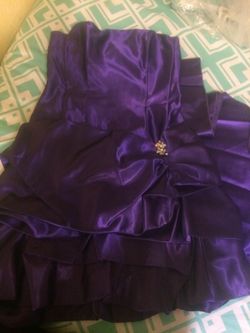 Purple dress size medium/large
