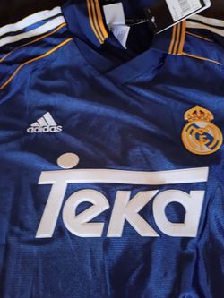 Large Real Madrid Jersey Teka 1998/1999 Blue