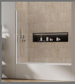 Bathtub Shower Glass 