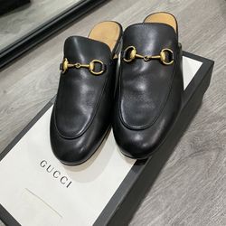 GUCCI Princetown Leather Mules