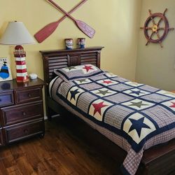 Pending - Boys Twin Bed & Chest Of Drawers