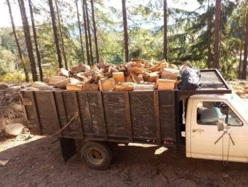 Firewood Delivered And Stacked