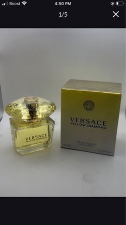 Versace Yellow Diamond Eau de Toilette 90ml 3.0oz New Open Box AUTHENTIC