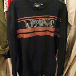 Harley Davidson Crew Sweater Menās Large
