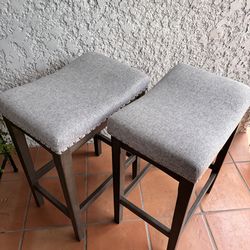 Grey Bar Stools