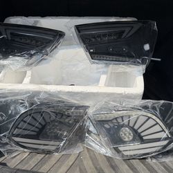 For Honda Accord 2018-2021 Auto Rear Back Lamps Upgrade Streamer Turn Signal Lights Accessories LED Car Taillights