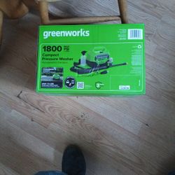 Greenworks 1800 Psi Pressure Washer Brand New