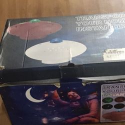 Rugby Ball Music Star Projector Light