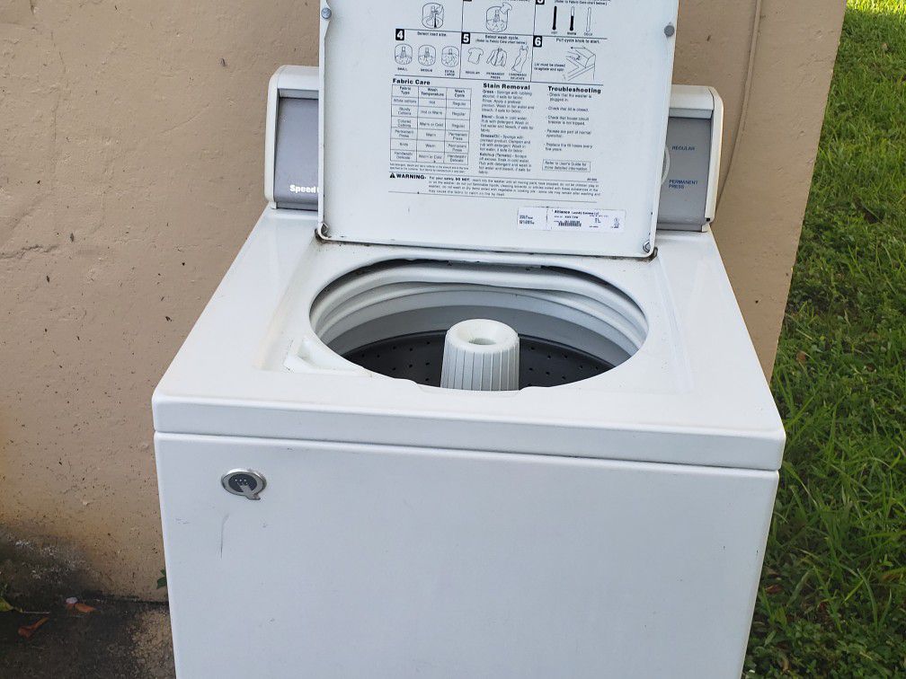 Washer and dryer deal
