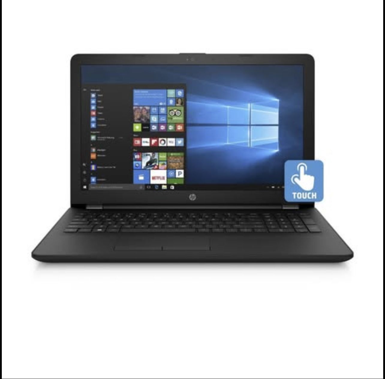 15in HP touch screen laptop
