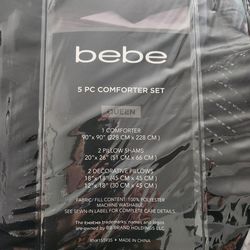 Comforter set (queen) BEBE