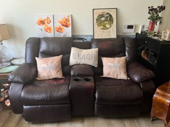 Dark Brown Couch