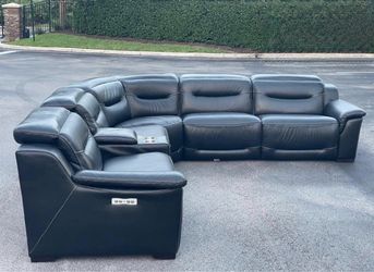 Sofa/Couch Sectional - Electric Recliners - Black - Delivery Available 🚛
