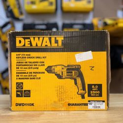 DEWALT 8 Amp Corded 3/8 in. Variable Speed Drill