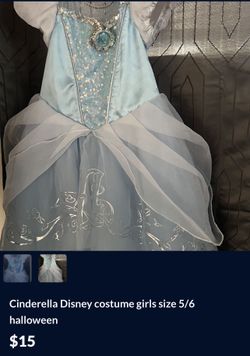 Disney Cinderella costume dress for halloween