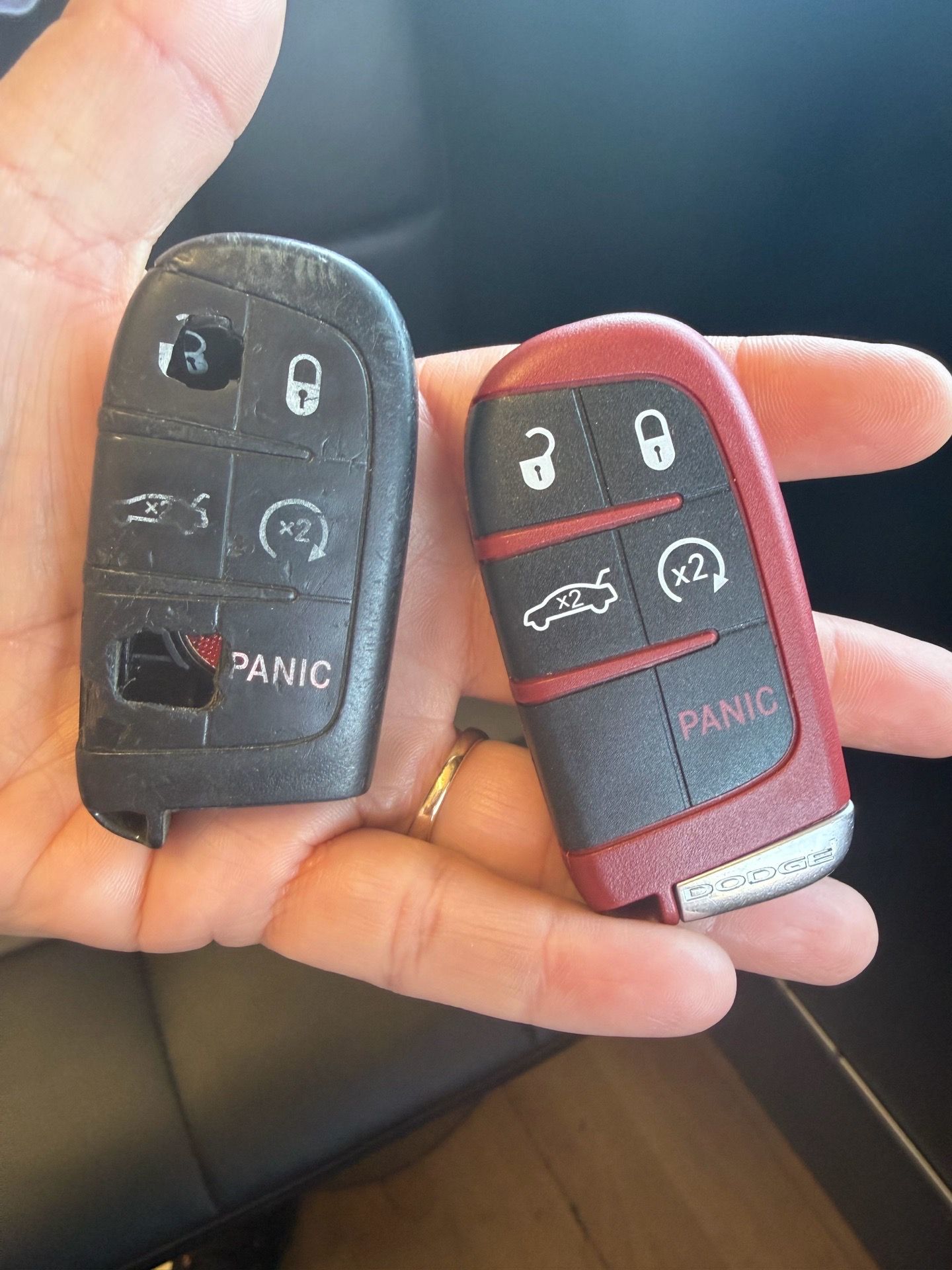 Dodge Charger SRT smart key shell