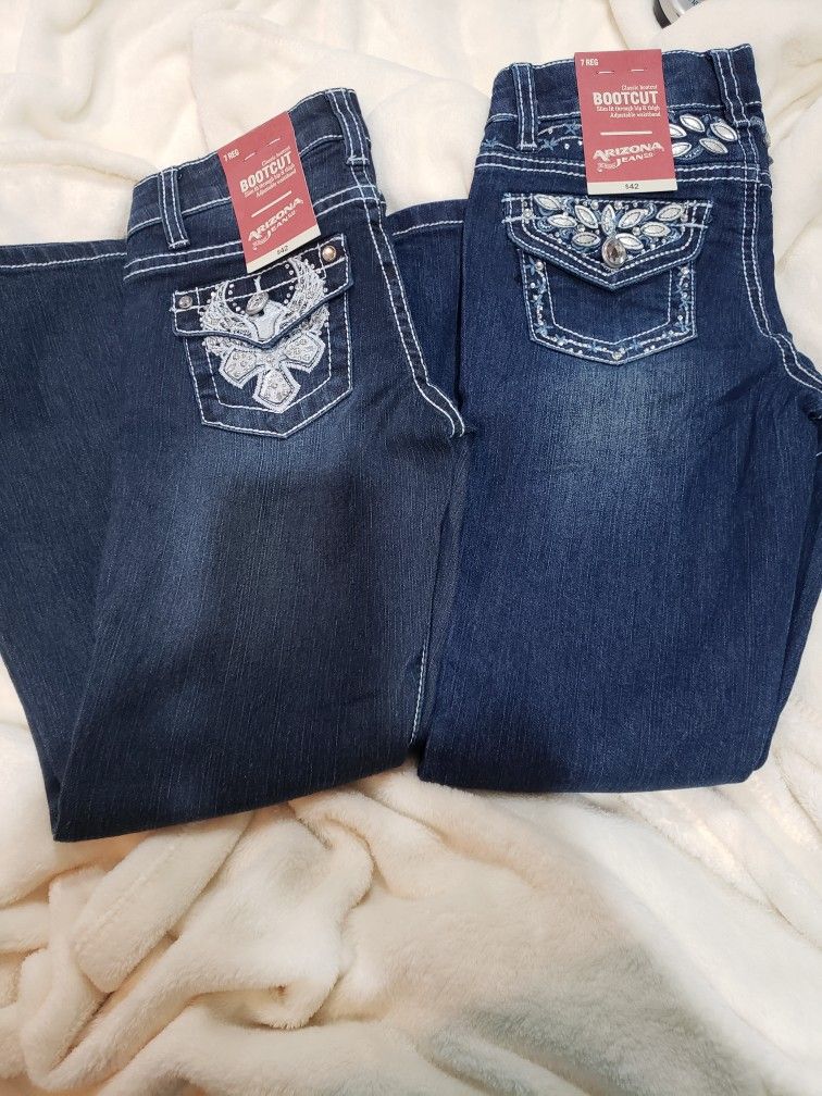 Arizona Boot Cut Little Girls Jeans