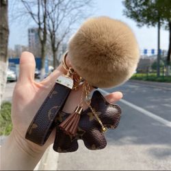 Brown Keychain 