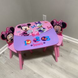 Minnie Mouse Toddler Table 