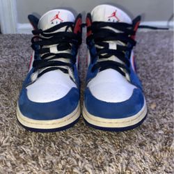 Jordan Shoes | Air Jordan 1 Retro Mid Multi Swoosh