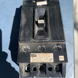 FPE NFJ631200 200Amp Circuit Breaker