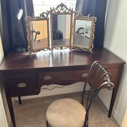 Antique Desk and Chair