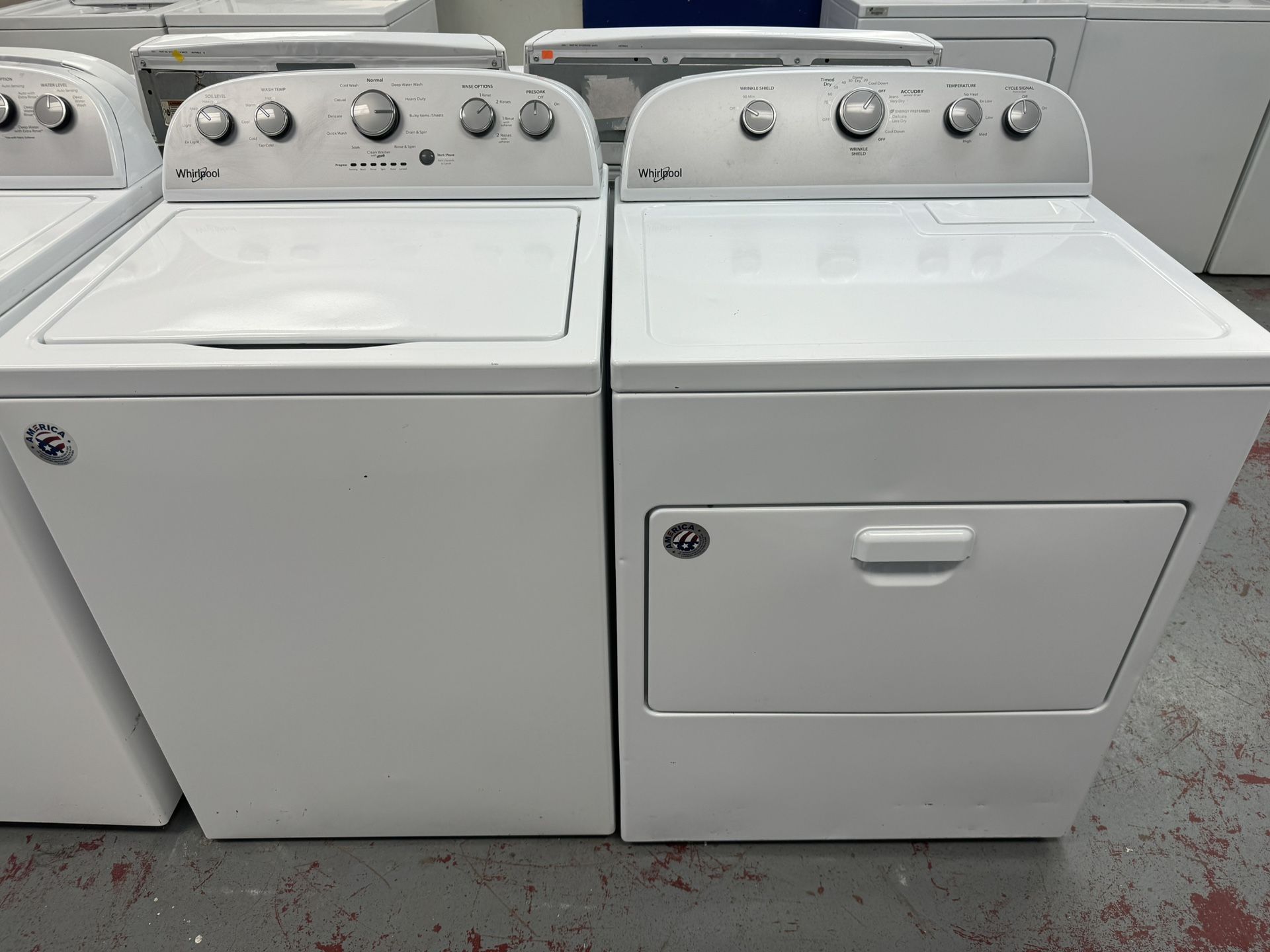 Whirlpool Electric Washer And Dryer Set