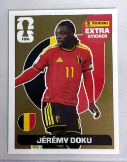 DOKU GOLDEN EXTRA STICKER WORLD CUP