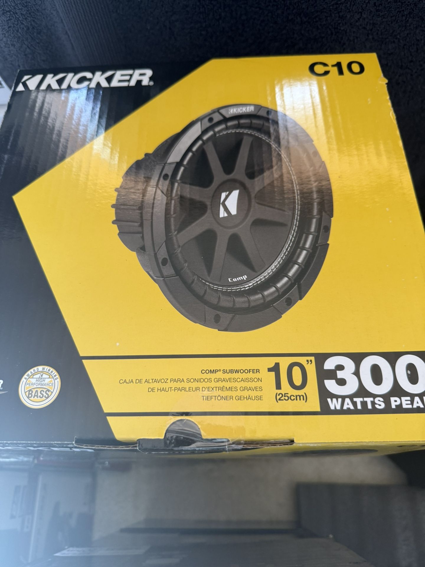 Kicker 10” Subwoofer