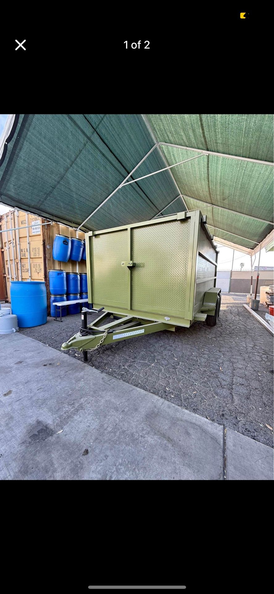New 2025 Hydraulic Dump Trailers 12x8x4