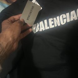 Balenciaga Black t shirt