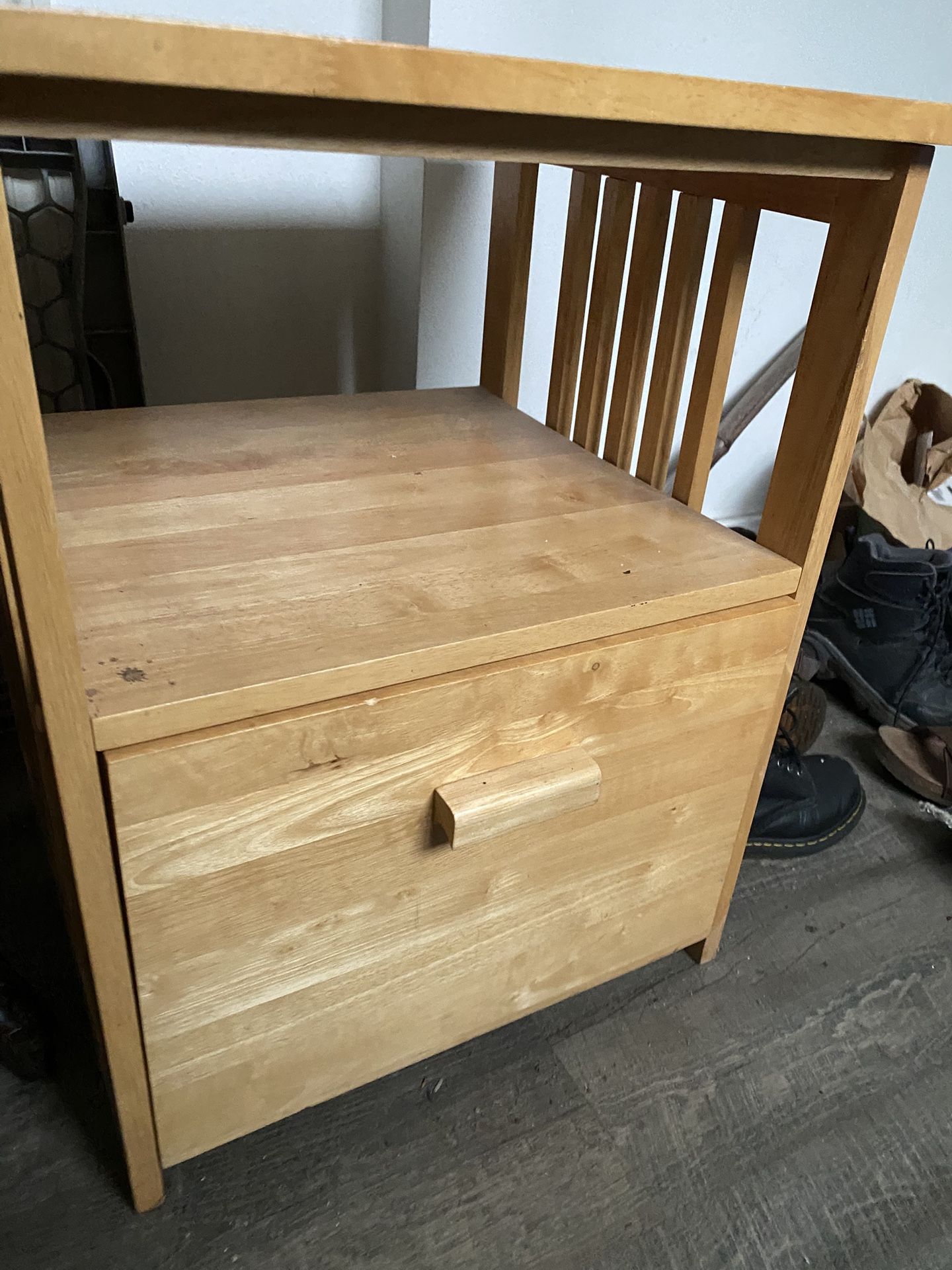 Side table with drawer