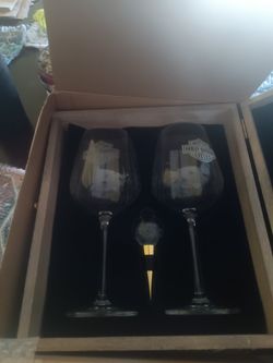 Harley Davidson Wine Gift Set