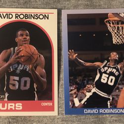 Two David Robinson Cards (See Details)