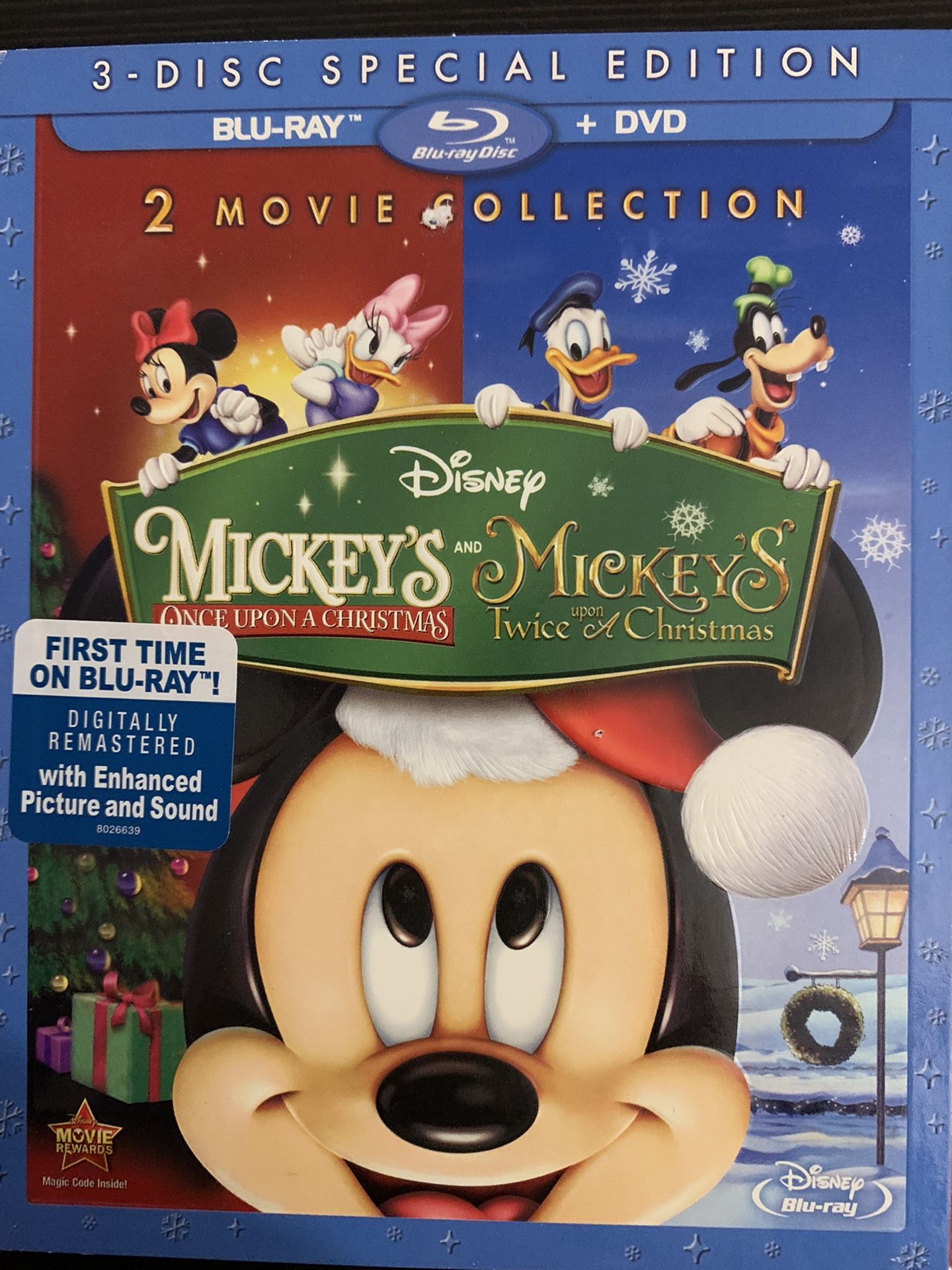 Disney’s MICKEY’S ONCE UPON A CHRISTMAS/TWICE UPON A CHRISTMAS (Blu-Ray + DVD)