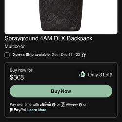 Sprayground 4am Dlx Backpack