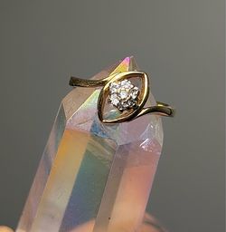 Wow 🤩!! Natural diamond ring set in solid 14k gold !!