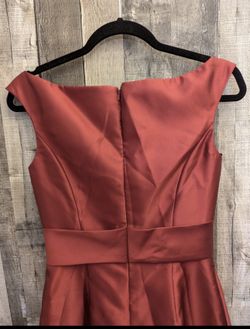 strapless open back dress Alfred Sung pink occasion dress  Wear Next? Pre-loved