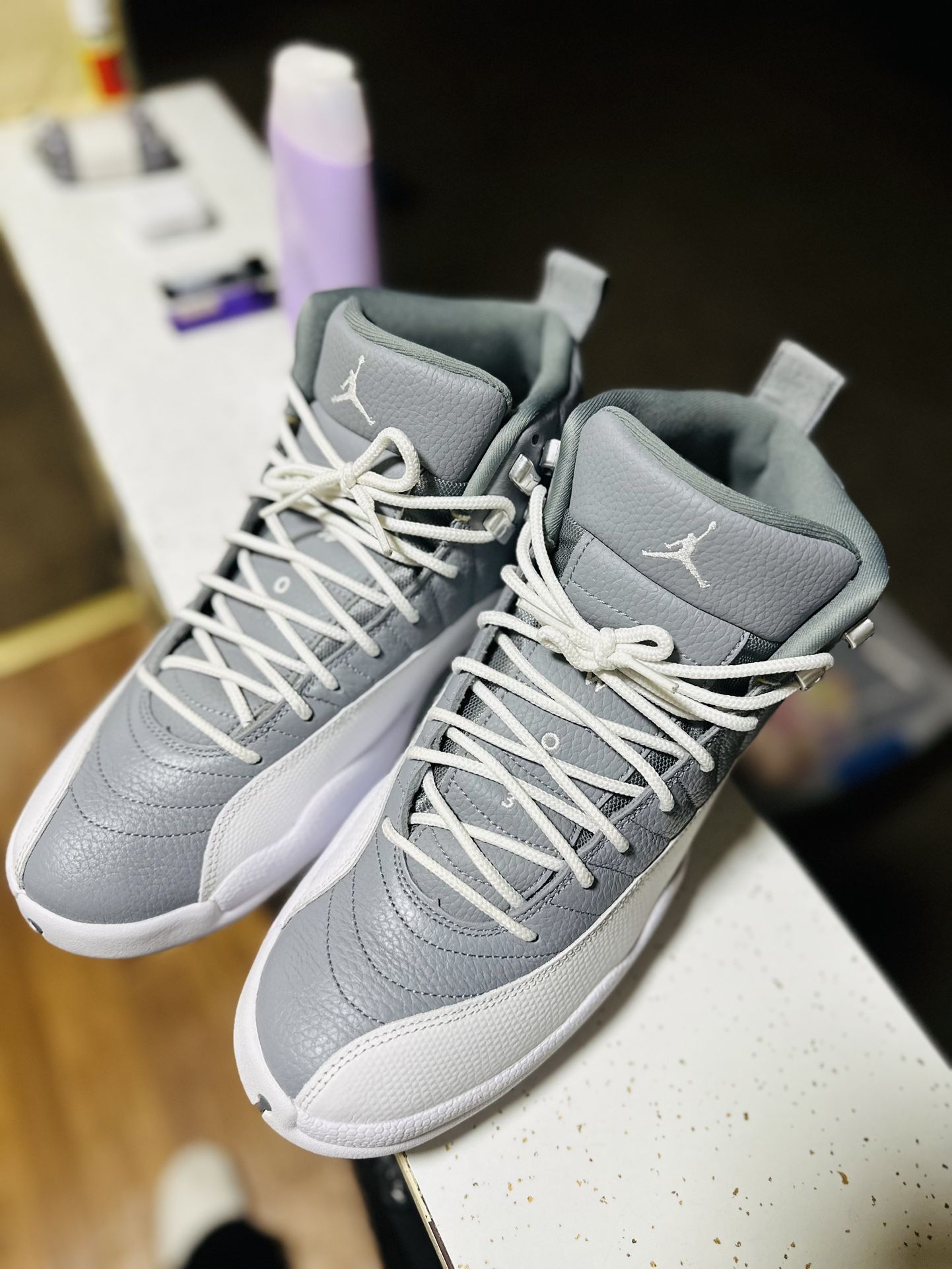 Air Jordan 12 Retro Stealth Grey 