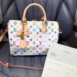 Louis Vuitton x TM Speedy Bandoulière 25(NO BOX OR DUSTBAG)