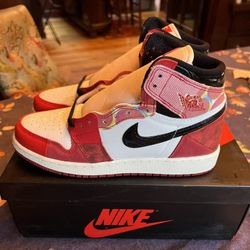 Jordan 1 High Spider Man 