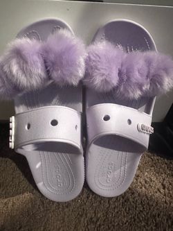 crocs purple