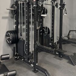 Vesta Fitness 3IN1 Half Rack With Smith Machine (Counterbalanced)