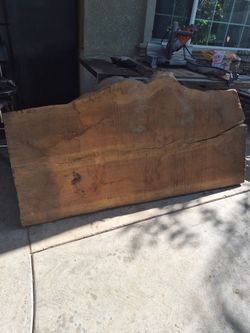 Wood slab